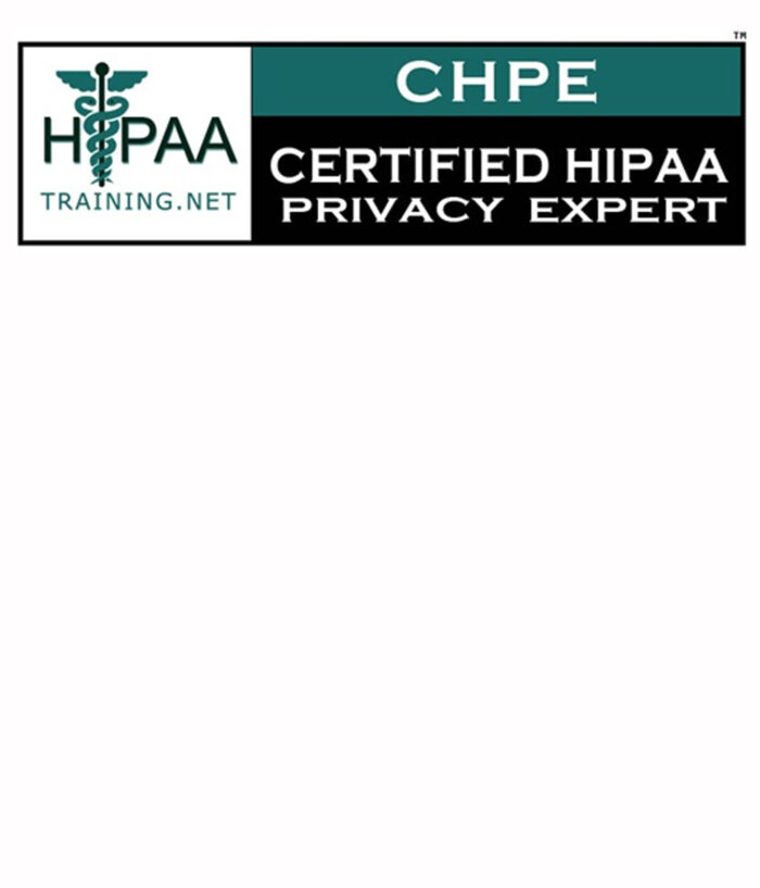 HIPAA Certification Logo of CHPE