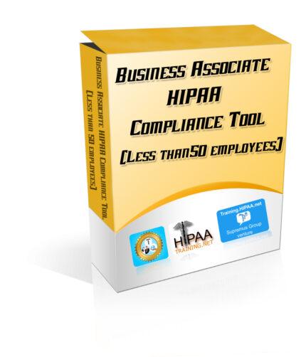 Business Associate HIPAA Compliance Tool (Less than 50 employees)