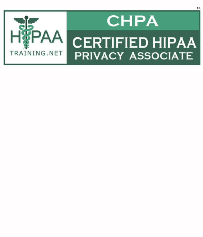HIPAA Certification Logo of CHPA