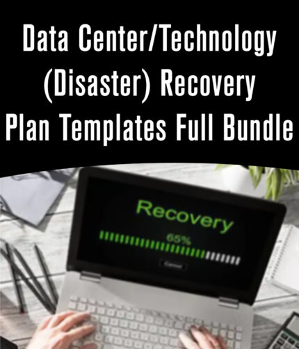 Data Center/Technology (Disaster) Recovery Plan Templates Full Bundle
