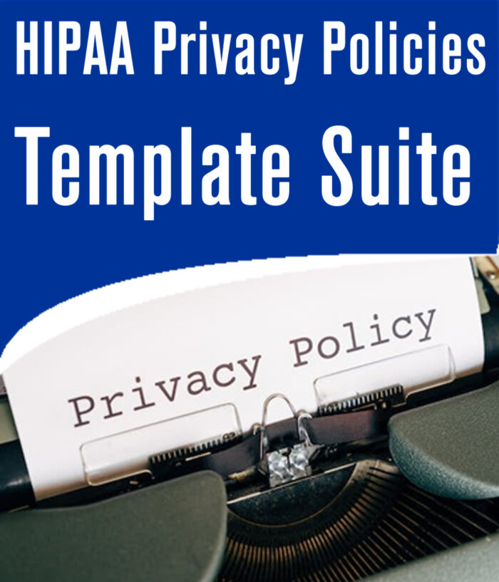 HIPAA Privacy Policies Template Suite