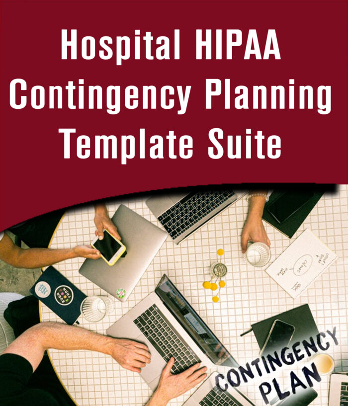 Hospital HIPAA Contingency Planning Template Suite