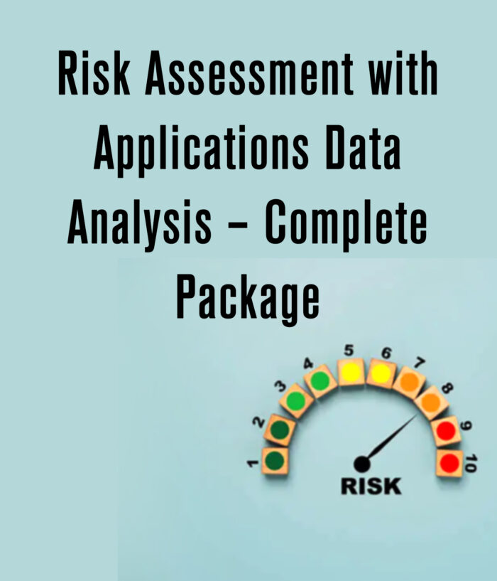 Risk Assessment with Applications Data Analysis – Complete Package