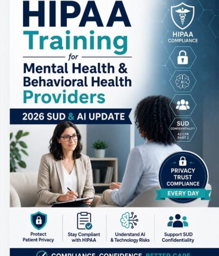 HIPAA Training for Mental Health & Behavioral Health Providers – 2026 SUD & AI Update