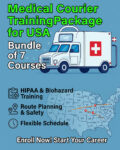 Medical Courier Training Package for Drivers USA