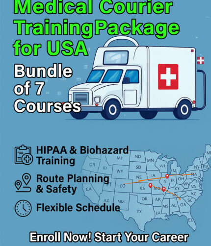 Medical Courier Training Package for Drivers USA