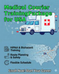 Medical Courier Training Package for Drivers USA