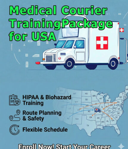 Medical Courier Training Package for Drivers USA