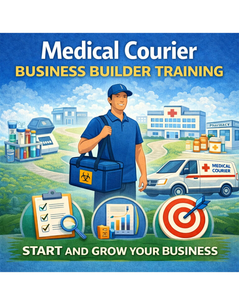 Medical Courier Business Builder Training - Supremus Store