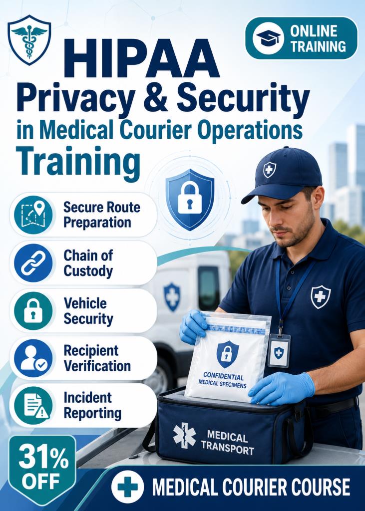 HIPAA Privacy & Security in Medical Courier Operations Training