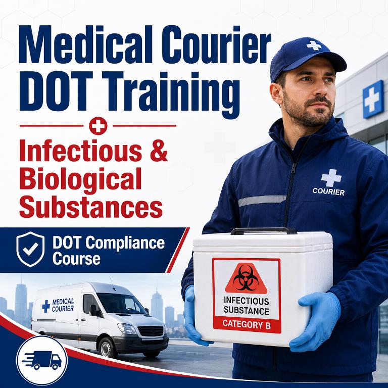 Medical Courier DOT Training for Infectious & Biological Substances