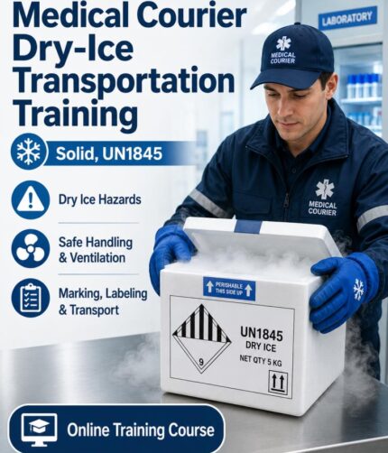 Medical Courier Dry-Ice Transportation Training for Solid, UN1845