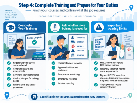 Step 4 Complete Training and Prepare for your duties