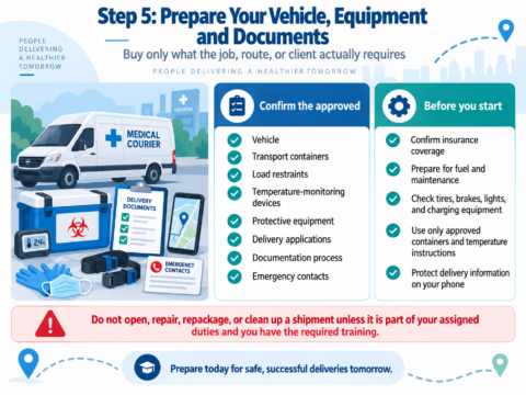 Step 5 Prepare Your Vehicle, Equipment and Documents